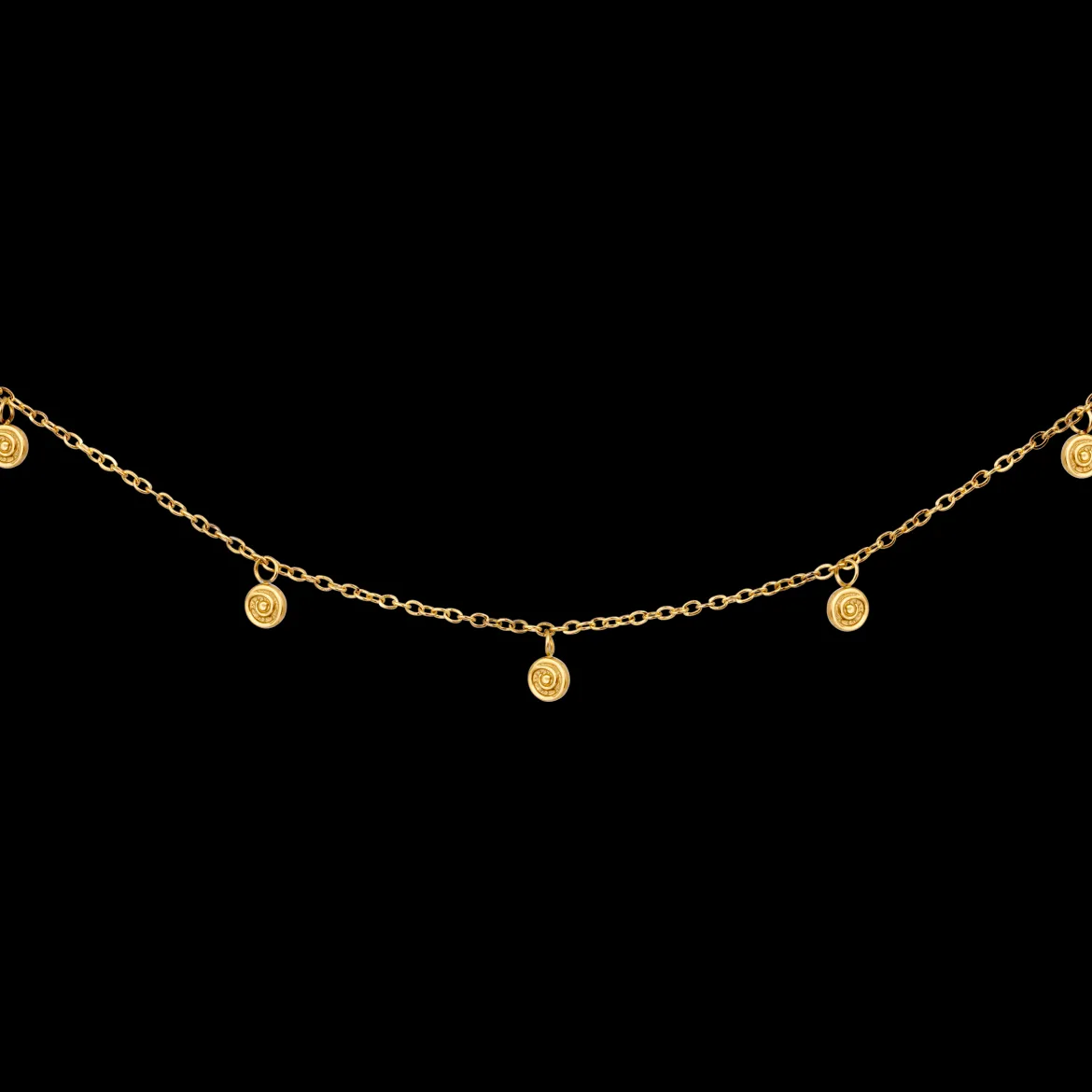 Swirl'n Choker Gold