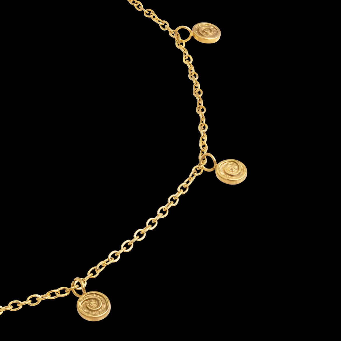 Swirl'n Choker Gold
