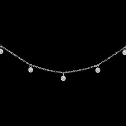 Swirl'n Choker Silber