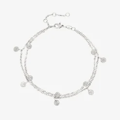 Swirl'n Double Bracelet Silber