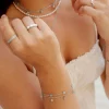 Swirl'n Double Bracelet Silber