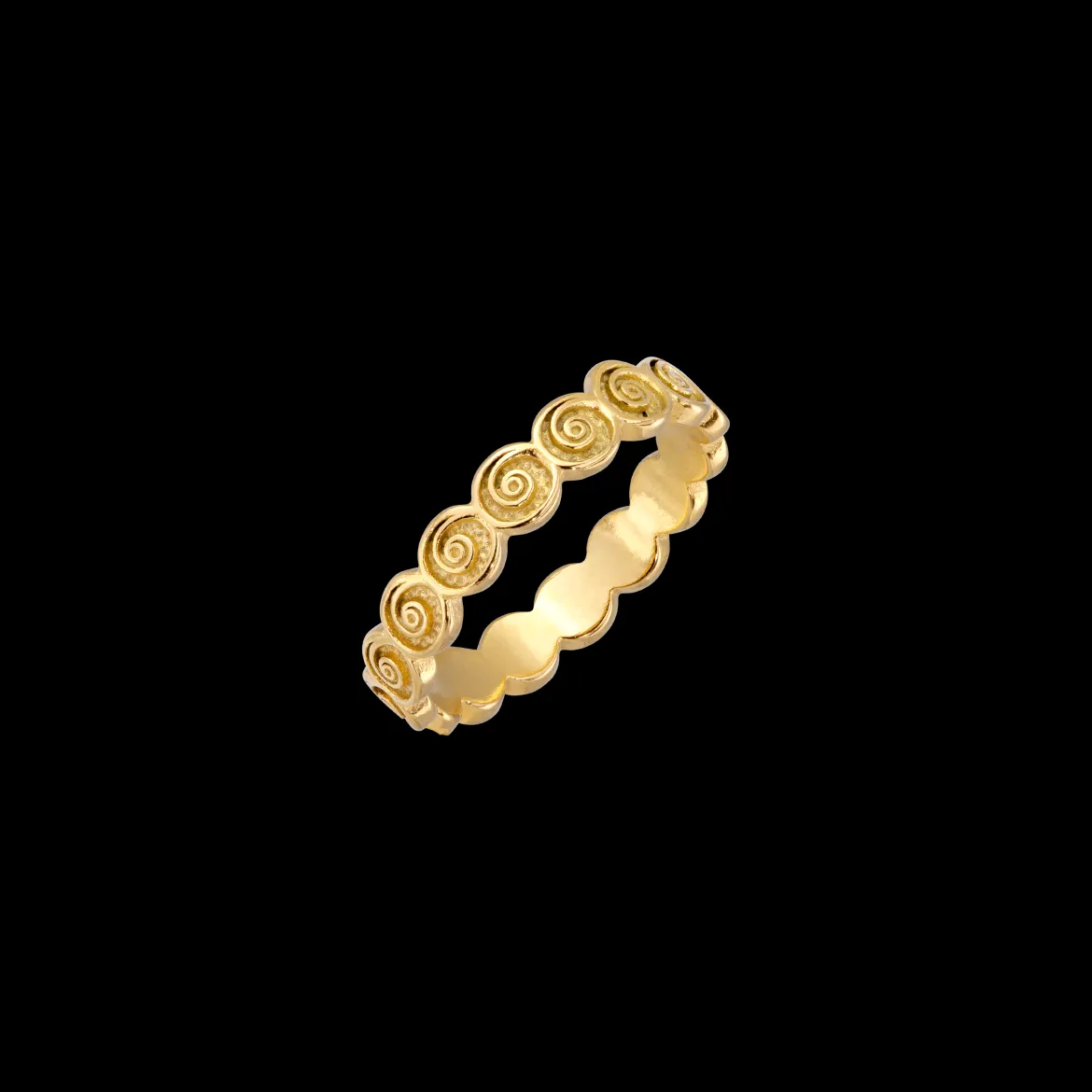 Swirl'n Ring Gold