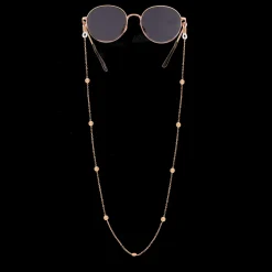 Swirl'n Sunglasses Chain Roségold