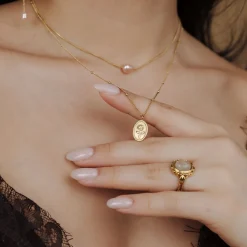 Tale as old as time Necklace Gold