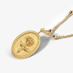 Tale as old as time Necklace Gold