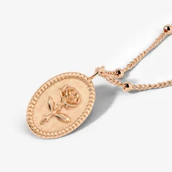 Tale as old as time Necklace Roségold