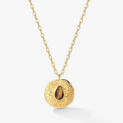 Terra Necklace Gold