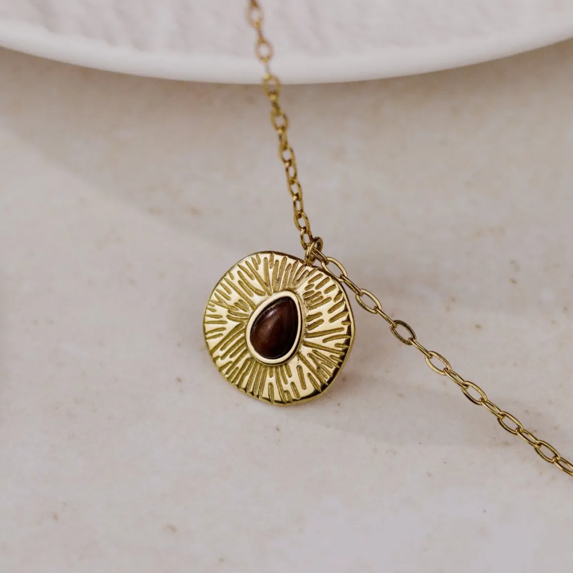 Terra Necklace Gold