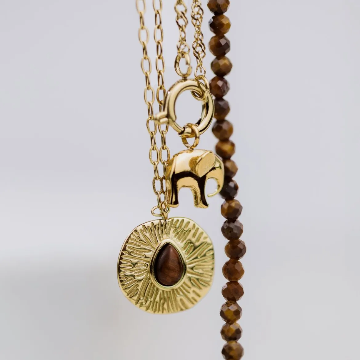 Terra Necklace Gold