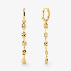 Tides of Time Hoop Set Small Gold