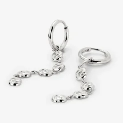 Tides of Time Hoop Set Small Silber