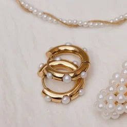 Timeless Chic Hoopies Gold