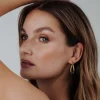 Timeless Oval Hoops Gold