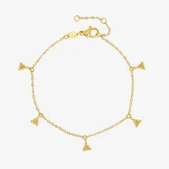 Tiny Beads Bracelet Gold