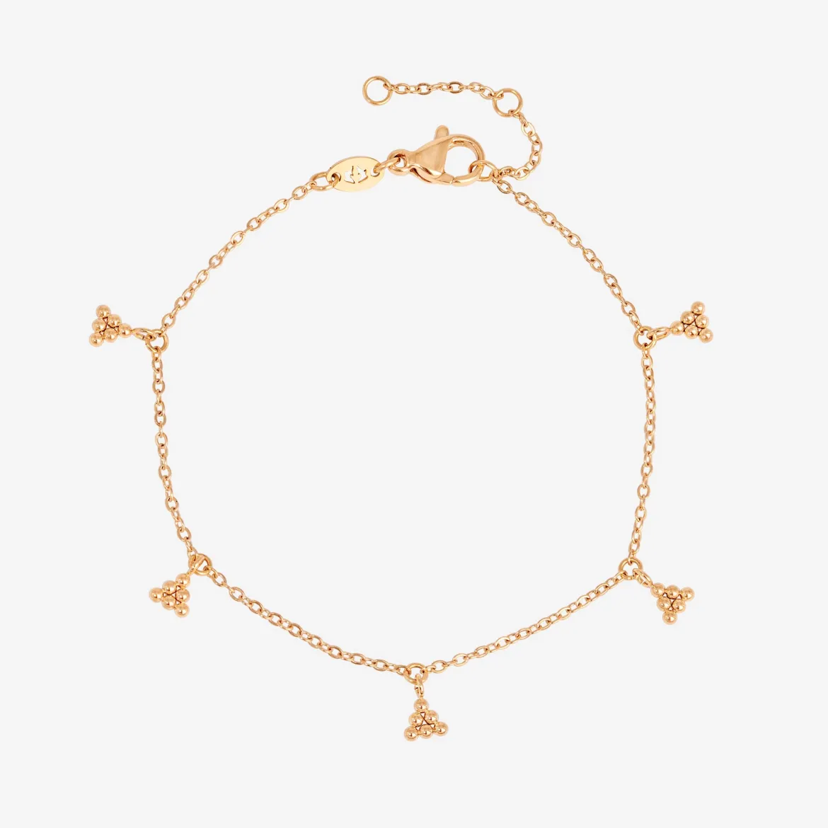 Tiny Beads Bracelet Roségold