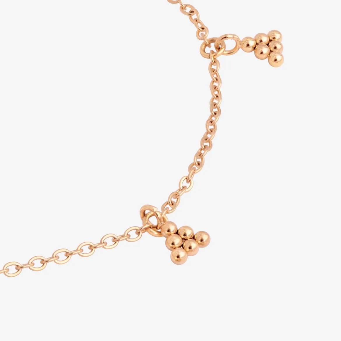 Tiny Beads Bracelet Roségold