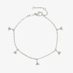 Tiny Beads Bracelet Silber