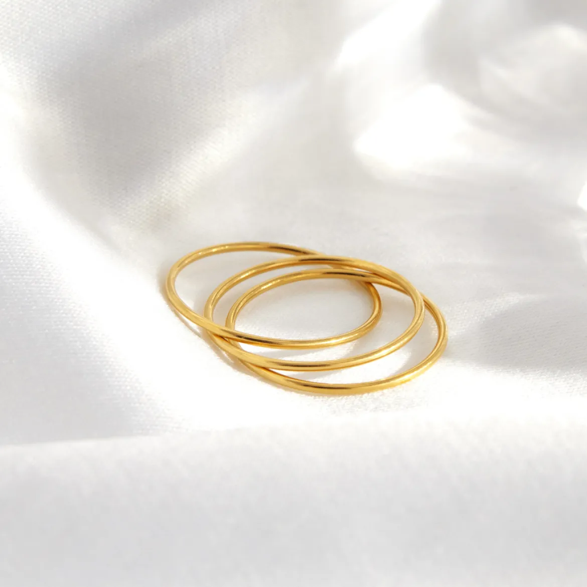 Tiny Trio Ring Silber