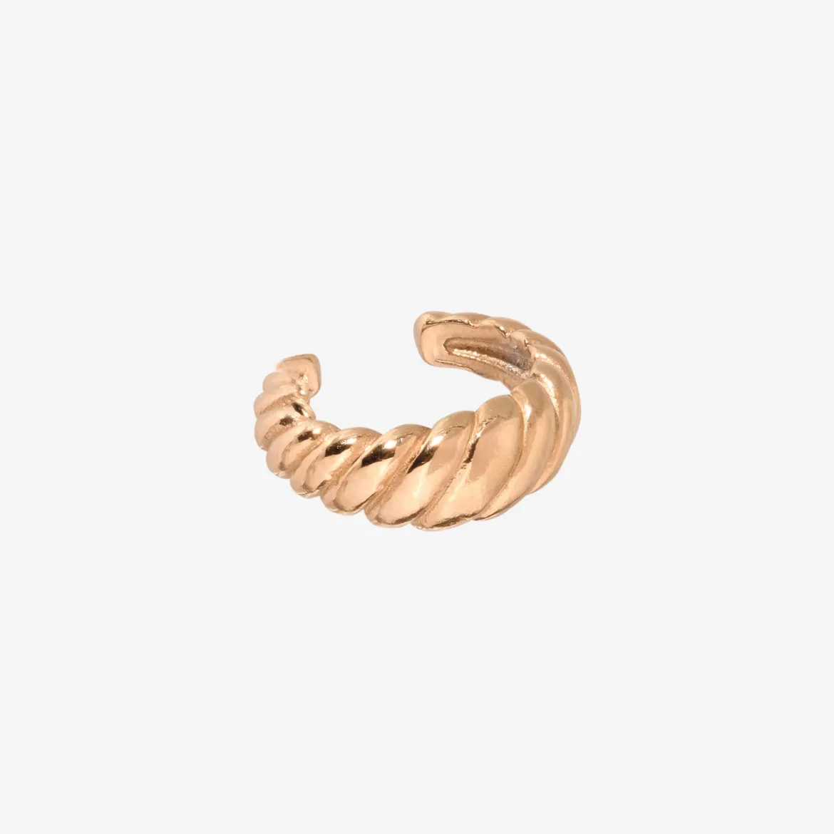 Towel Twist Ear Cuff Roségold