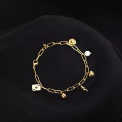 Treasure Box Bracelet Gold