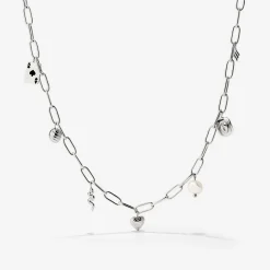 Treasure Box Necklace Silber
