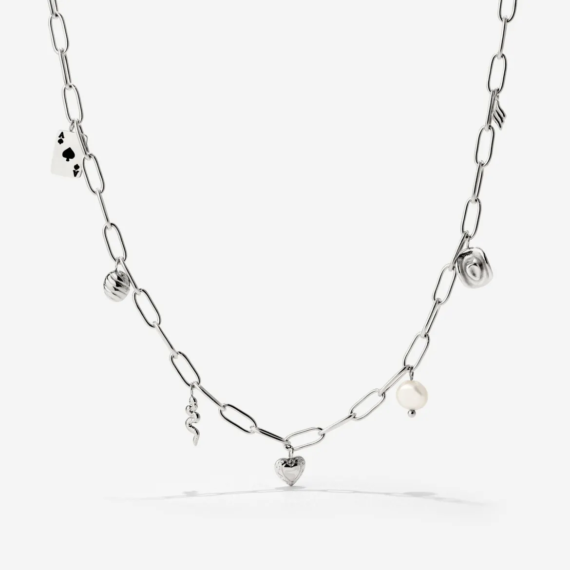 Treasure Box Necklace Silber