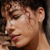 Triple Trouble Studs Gold