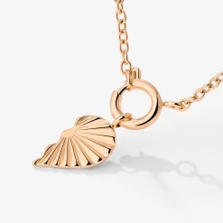 Twin Flame Right Classic Chain Necklace Set Roségold