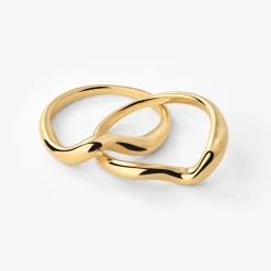 Twinsies Ring Gold