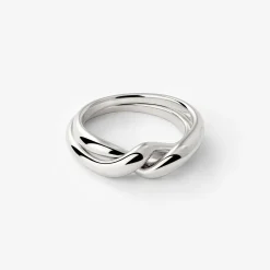 Twinsies Ring Silber
