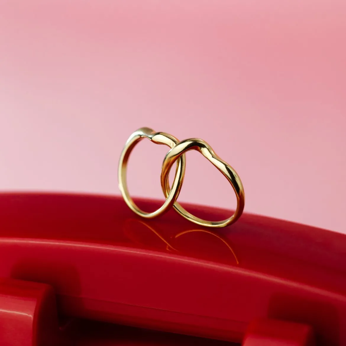 Twinsies Ring Silber