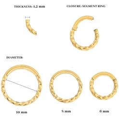 Twisted Click Piercing Bundle
