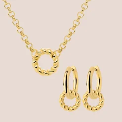 Twisted Donut Bundle Gold