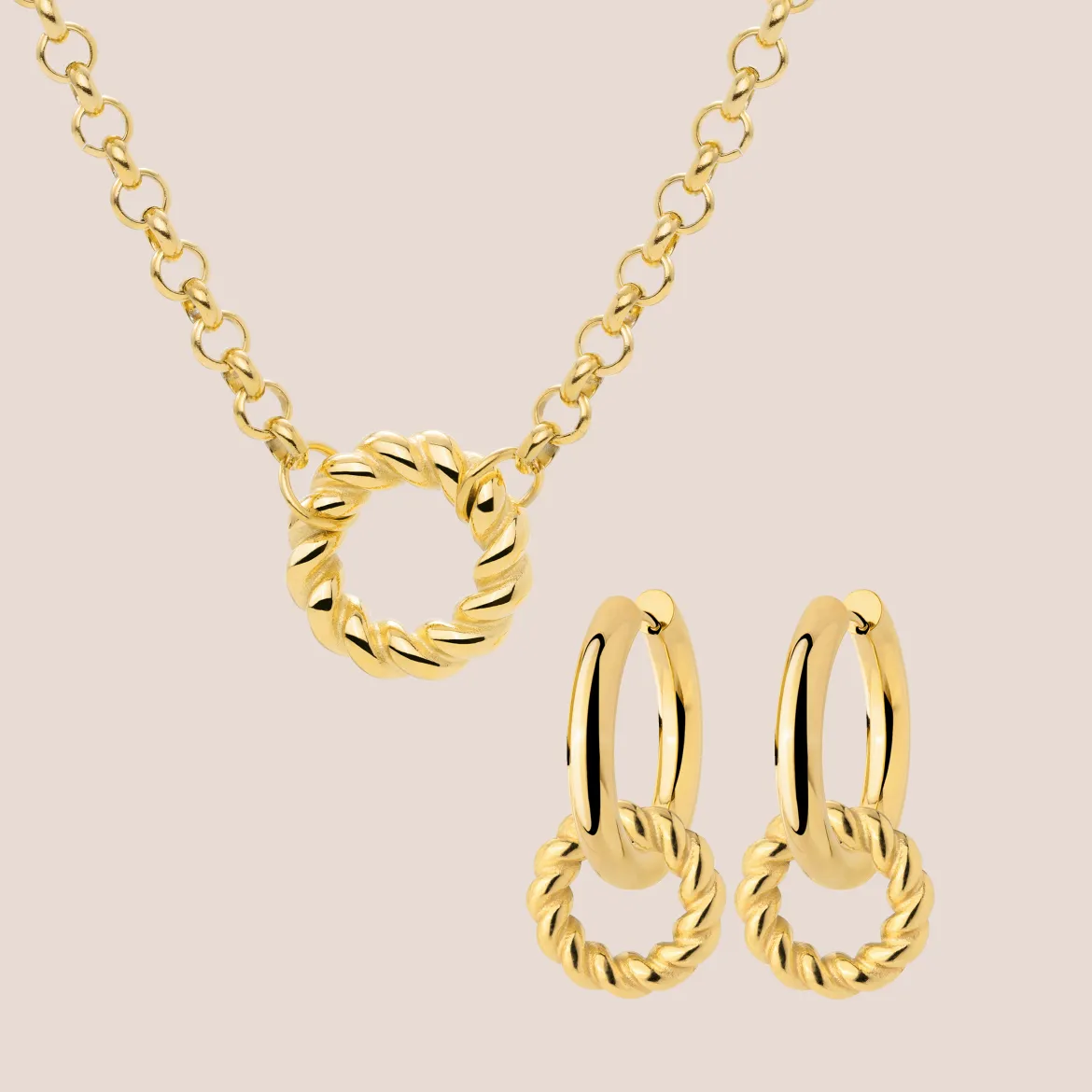Twisted Donut Bundle Gold
