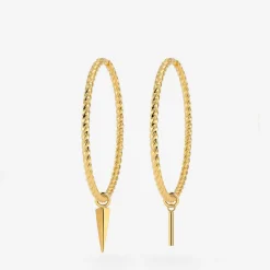 Twisted Hoop Set Extra Large