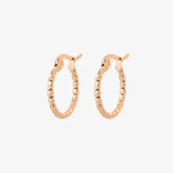 Twisted Hoops Medium (alt) - Gold