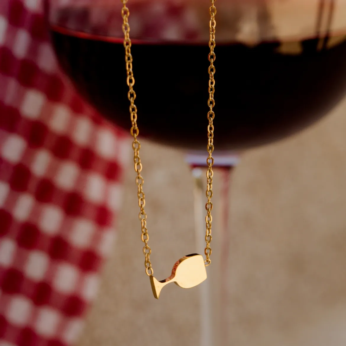 Vino Veritas Necklace Roségold