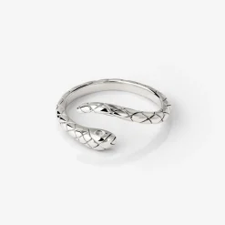 Vipers Ring Silber