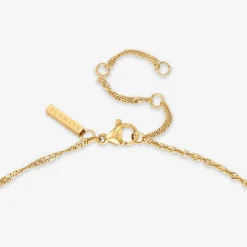 Virgo Bubble Necklace Gold