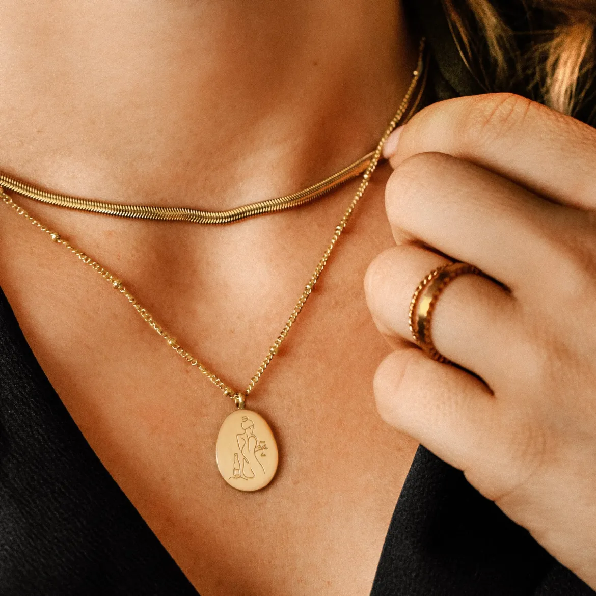 Vividora Necklace Gold