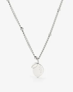 When Life gives you Lemons Necklace Silber