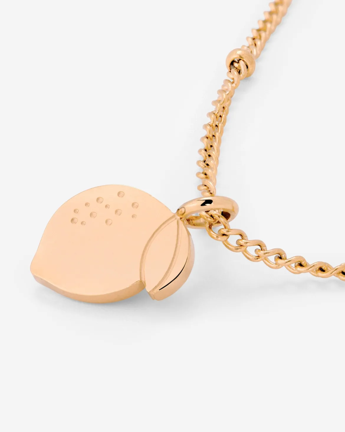 When Life gives you Lemons Necklace Roségold