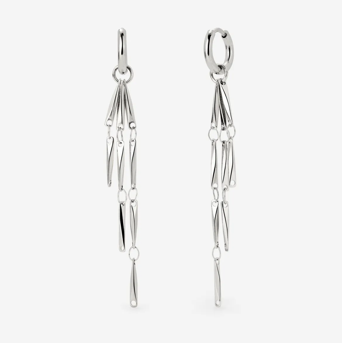 Wind Chime Hoop Set Baby Silber