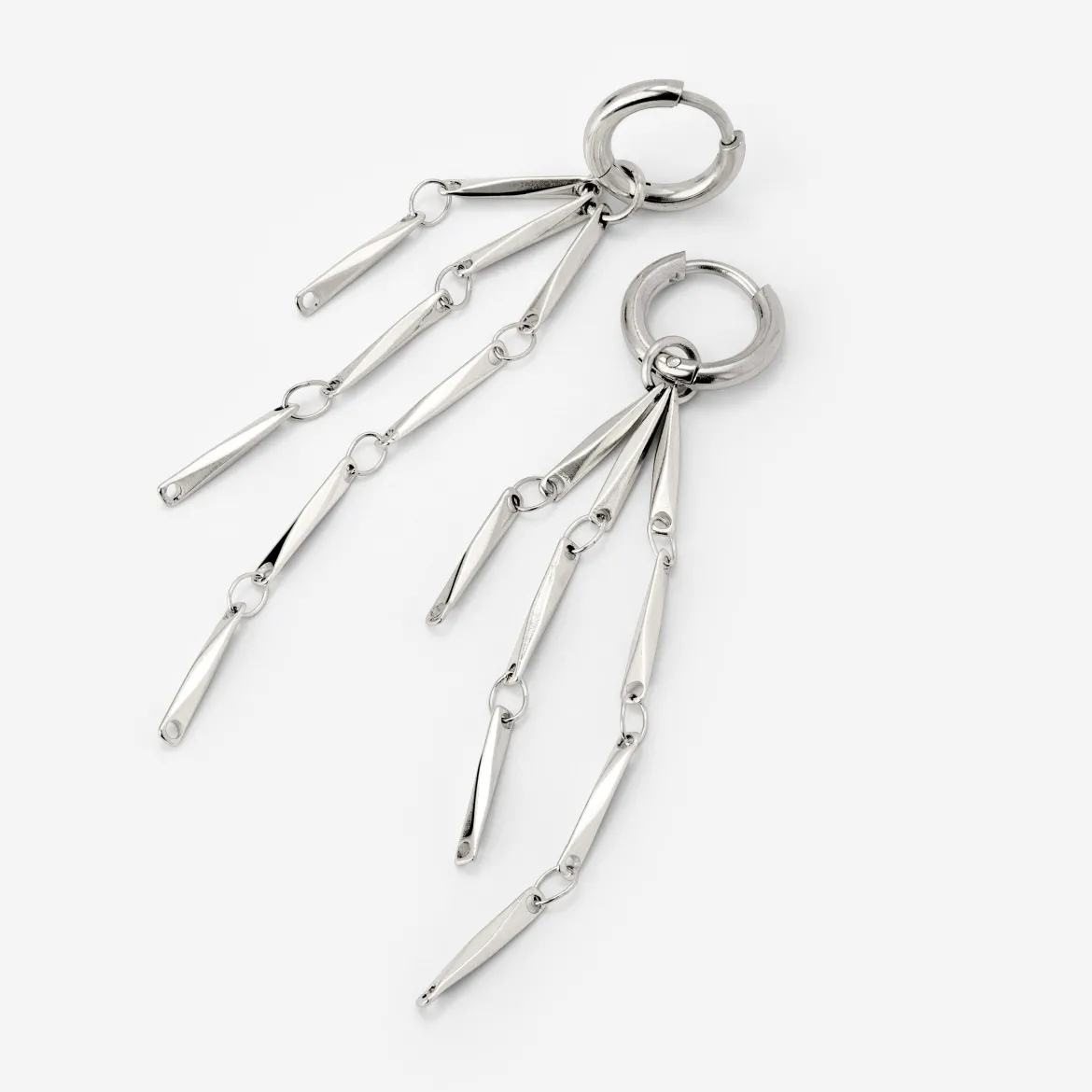 Wind Chime Hoop Set Baby Silber