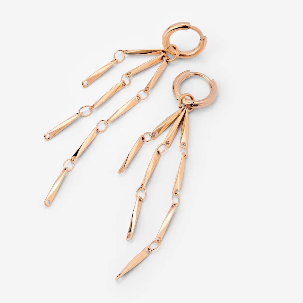 Wind Chime Hoop Set Baby Roségold