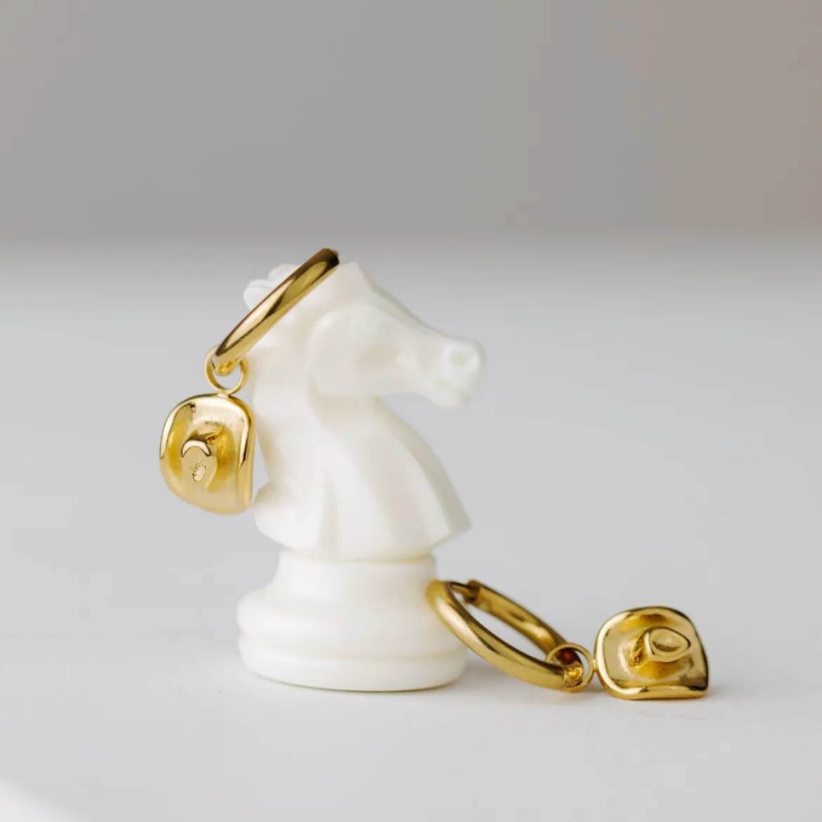 Yeehaw Hoop Set Small Roségold