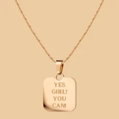 Yes girl! You can! Necklace Roségold