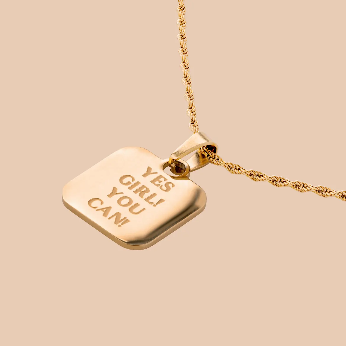 Yes girl! You can! Necklace Roségold