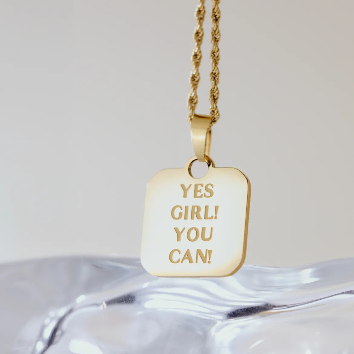 Yes girl! You can! Necklace Roségold