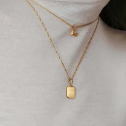 You are enough Necklace Gold